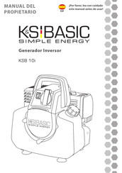 K&S BASIC KSB 10i Manual Del Propietário