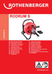 Rothenberger RODRUM S Instrucciones De Uso