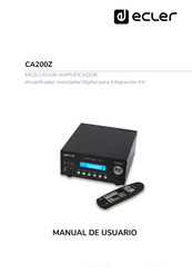 Ecler CA200z Manual De Usuario