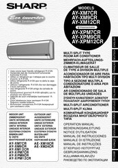 Sharp AY-XPM9CR Manual De Instrucciones
