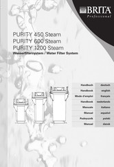 Brita PURITY 450 Steam Manual De Instrucciones