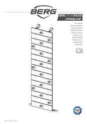 BERG PLAYBASE Climbing wall Manual De Usuario