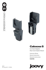 Joovy Caboose S Manual De Instrucciones