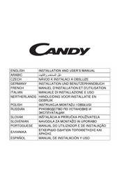 Candy CBG625/1X Manual De Instalacion Y Uso
