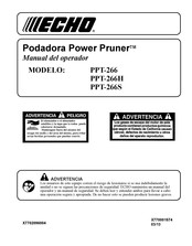 Echo PPT-266H Manual Del Operador