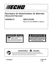 Echo SRM-261SB Manual Del Operador