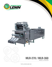 Manufacturas Lenin MLR-270 Manual De Operación