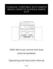 Denver MRD-166 Manual De Instrucciones Y Funcionamiento