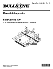 Toro BULLS-EYE FieldCombo 770 Manual Del Operador