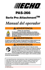 Echo PAS-266 Manual Del Operador