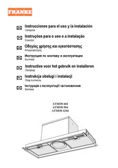 Franke ATMOS 904 Instrucciones Para El Uso Y La Instalacion