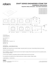 Robern CB-TA36UCO-8CS2 Serie Instrucciones De Instalación