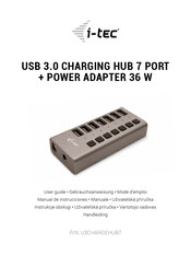 i-tec U3CHARGEHUB7 Manual De Instrucciones