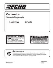 Echo HC-151 Manual Del Operador