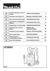 Makita VC008G Manual De Instrucciones