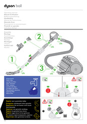 Dyson ball Manual De Instrucciones