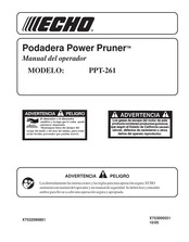 Echo Power Pruner PPT-261 Manual Del Operador