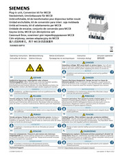 Siemens 3VA9603-0KP10 Instructivo