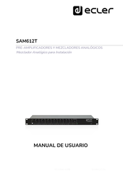 Ecler SAM612T Manual De Usuario