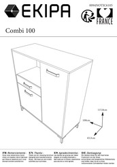 EKIPA COMBI 100 Instrucciones De Montaje