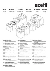 Ezetil E24M Instrucciones De Uso Y De Seguridad