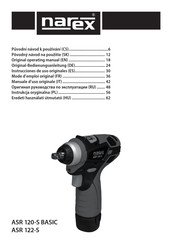 Narex ASR 120-S BASIC Instrucciones De Uso