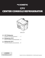 Dometic GM CCF-T Manual De Instalación Y Funcionamiento