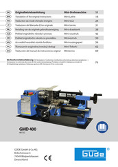 Gude 48132 Traducción Del Manual De Instrucciones Original