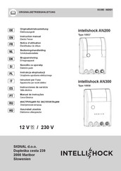 Horizont intellshock AN200 Instrucciones De Servicio