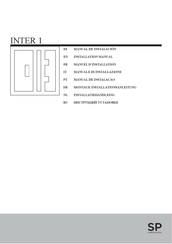 Porcelanosa INTER 1 Manual De Instalación