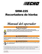 Echo SRM-225 Manual Del Operador