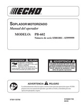 Echo PB-602 Manual Del Operador