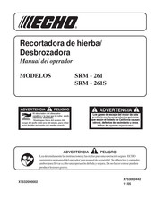 Echo SRM-261 Manual Del Operador