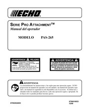 Echo PAS-265 Manual Del Operador