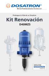 dosatron D40MZ5 Manual De Instrucciones