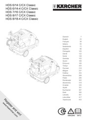 Kärcher HDS 6/14 C/CX Manual De Instrucciones