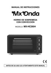 Mx Onda MX-HC2604 Manual De Instrucciones