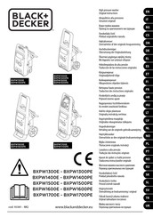 Black and Decker BXPW1600PE Traducción De Las Instrucciones Originales