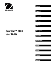 OHAUS Guardian 3000 Manual Del Usuario