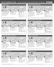 D-Link GO-SW-5E Guía De Instalación Rápida