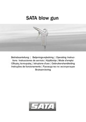 SATA blow gun Instrucciones De Servicio