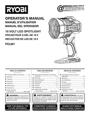 Ryobi PCL661 Manual Del Operador