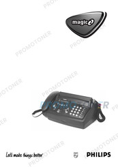 Philips Magic 2 Dect PPF 486 Manual De Instrucciones