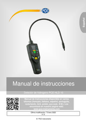 PCE Instruments PCE-HLD 10 Manual De Instrucciones