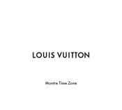 LOUIS VUITTON Montre Time Zone Manual De Instrucciones