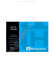 Husqvarna WR 250/2004 Manual De Uso Y Mantenimiento