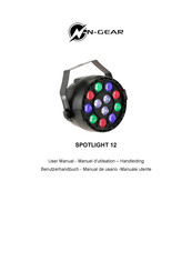 N-Gear SPOTLIGHT 12 Manual Del Usuario