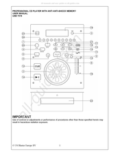 US Blaster USB 7319 Manual Del Usuario