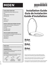 Moen EB500-R Guia De Instalacion