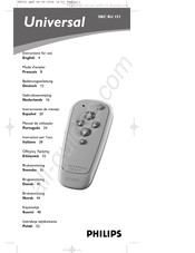 Philips UNIVERSAL SBC RU 151 Instrucciones De Manejo